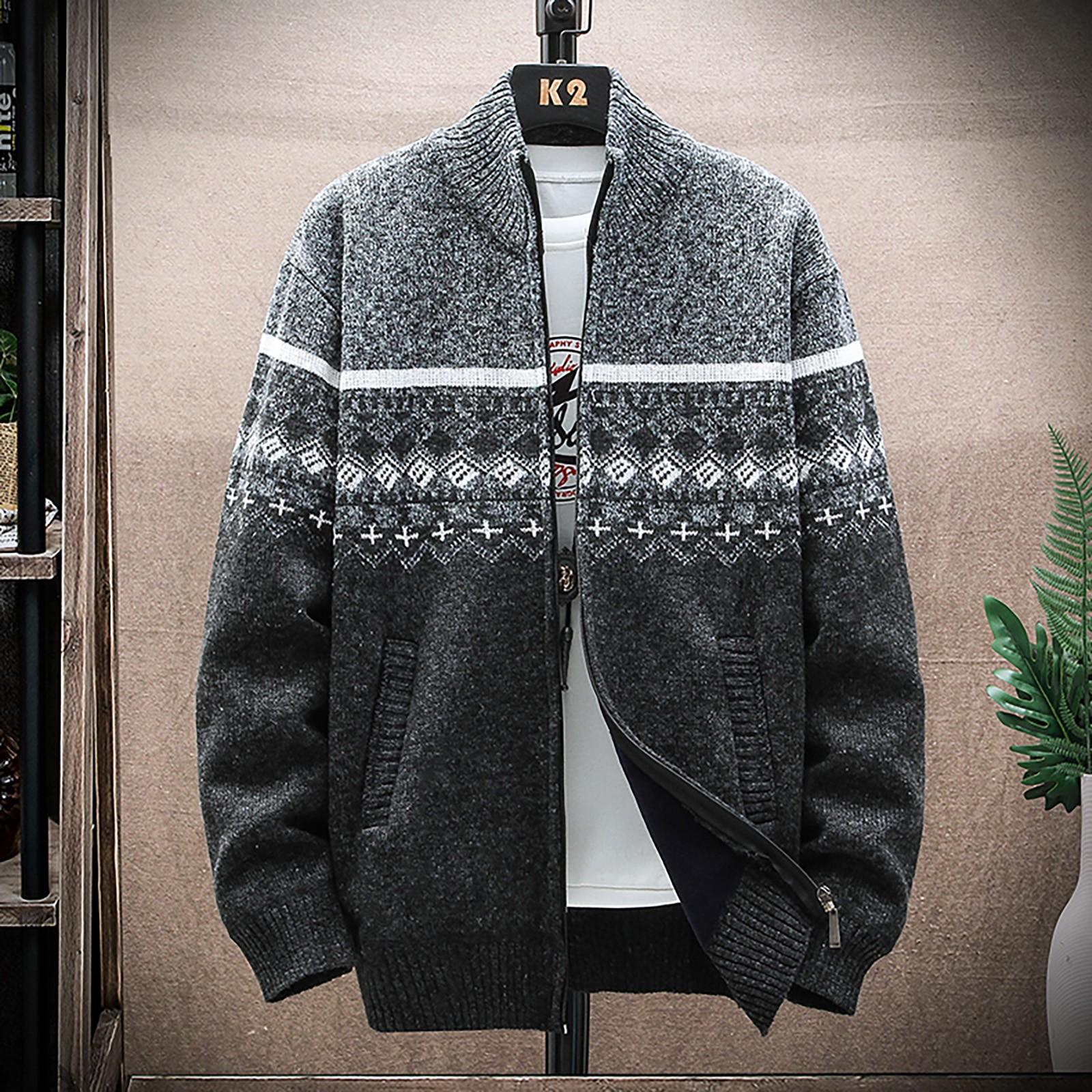 Мужская осенне-зимняя повседневная куртка-свитер, теплый вязаный свитер, толстовка с капюшоном M
Мужская осенне-зимняя повседневная куртка-свитер, теплый вязаный свитер, толстовка с капюшоном M