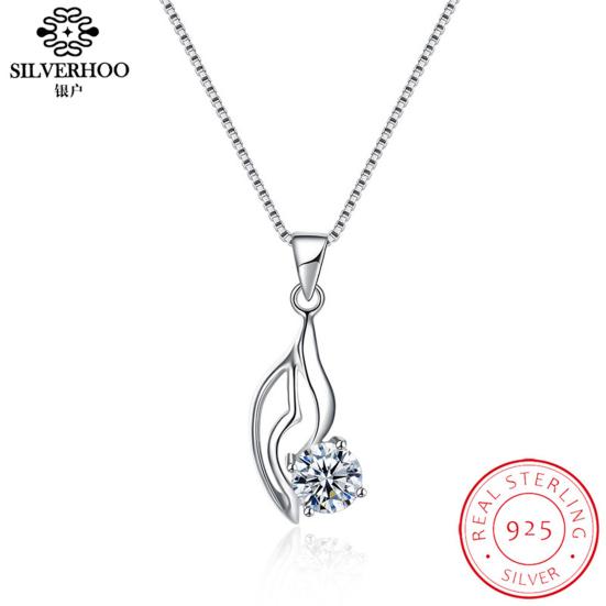 SILVERHOO 925 серебро ключицы ожерелье полый лист дерева кубический цирконий кулон ожерелье
SILVERHOO 925 серебро ключицы ожерелье полый лист дерева кубический цирконий кулон ожерелье