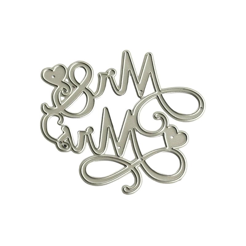 Metal Die Cuts Heart Mr Mrs Cutting Dies Embossing Stencils Molds for Scrapbooking Card Photo Journal Decoration 1
Metal Die Cuts Heart Mr Mrs Cutting Dies Embossing Stencils Molds for Scrapbooking Card Photo Journal Decoration 1