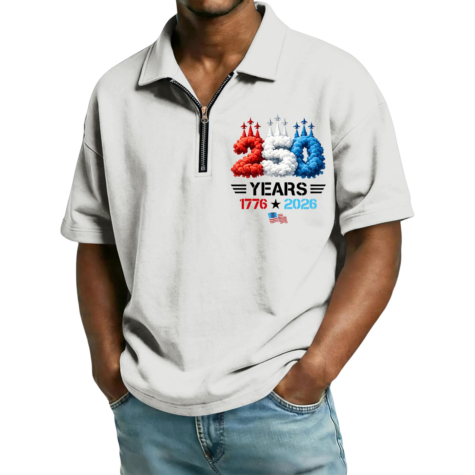 Men s Casual Loose Fit Polo Shirt Short Sleeve Top with Flag and Letter Print Suitable for Everyday Wear and Outdoor Activities L белый
Men s Casual Loose Fit Polo Shirt Short Sleeve Top with Flag and Letter Print Suitable for Everyday Wear and Outdoor Activities L белый