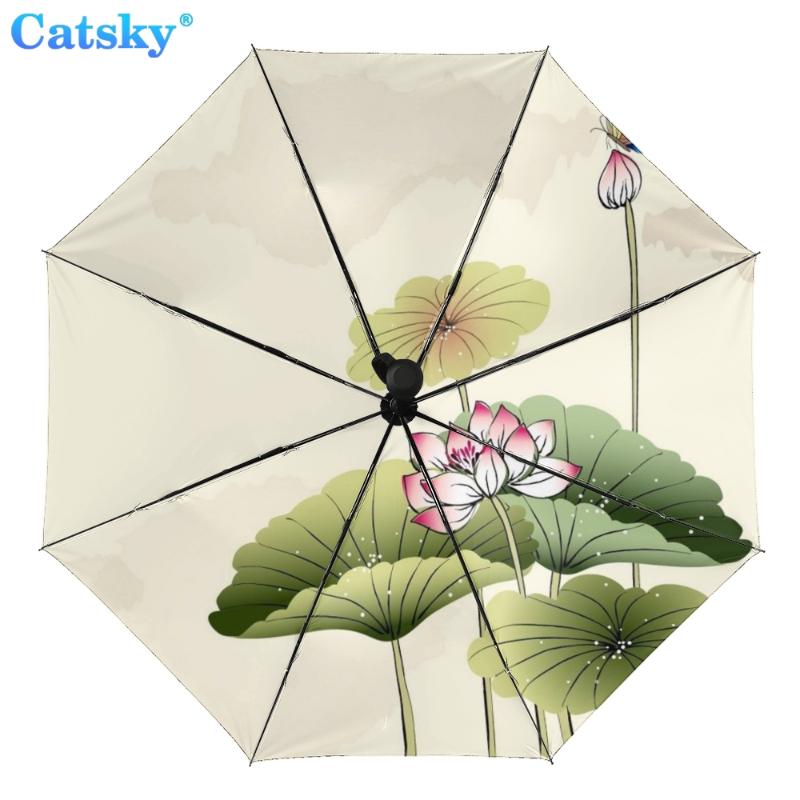 Полностью автоматический трехстворчатый складной зонт с китайской росписью и черным покрытием, анти-УФ-защита от солнца, женский зонтик от дождя
Полностью автоматический трехстворчатый складной зонт с китайской росписью и черным покрытием, анти-УФ-защита от солнца, женский зонтик от дождя