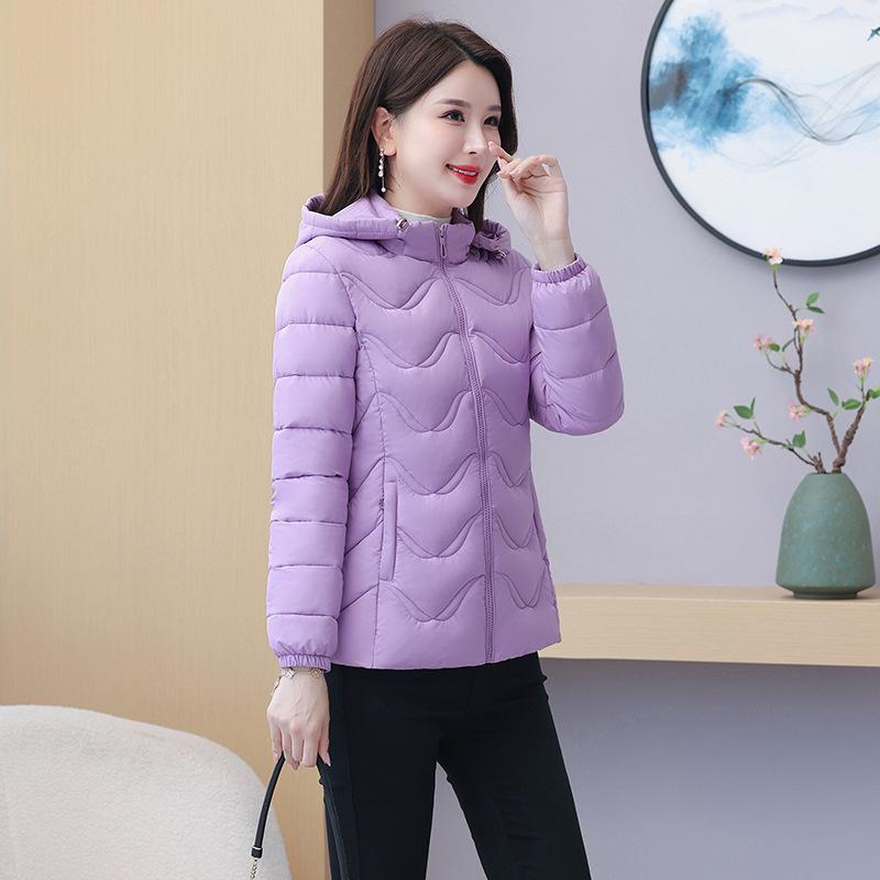 Хлопковая одежда женская одежда осень и зима короткая приталенная маленькая модная тонкая и высокая анти-утолщающая теплая куртка 6XL-154-83kg лавандовый
Хлопковая одежда женская одежда осень и зима короткая приталенная маленькая модная тонкая и высокая анти-утолщающая теплая куртка 6XL-154-83kg лавандовый