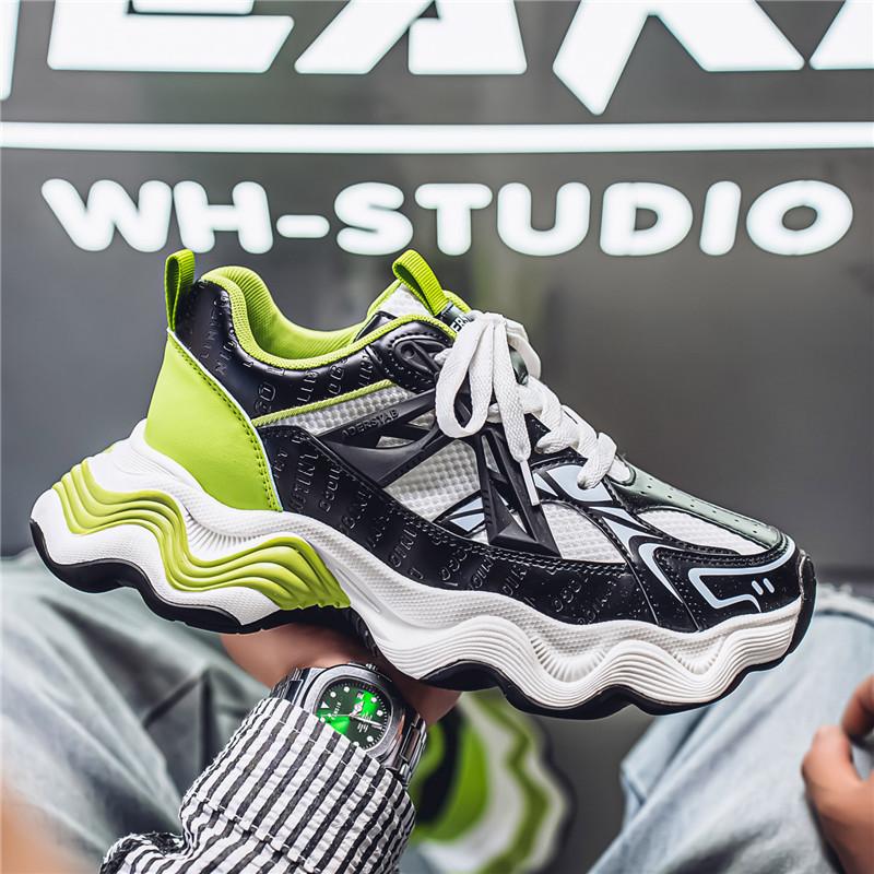 Модные мужские кроссовки на платформе 2025 Осень Новые Увеличение роста Сетчатые дышащие Беговые кроссовки Удобные Нескользящие Повседневная обувь для улицы 39 зелёный
Модные мужские кроссовки на платформе 2025 Осень Новые Увеличение роста Сетчатые дышащие Беговые кроссовки Удобные Нескользящие Повседневная обувь для улицы 39 зелёный