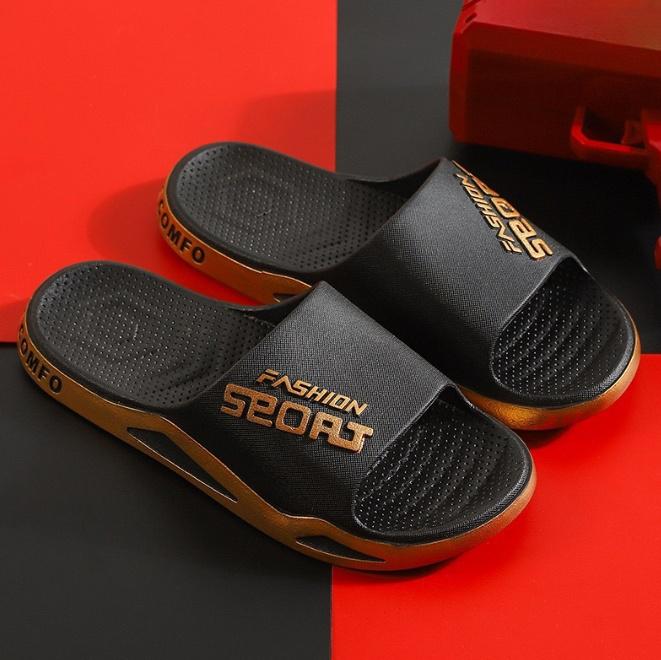 Мужские тапочки, удобные тапочки с буквенным принтом - мягкие, легкие и нескользящие пляжные сандалии 44-45 золотой
Мужские тапочки, удобные тапочки с буквенным принтом - мягкие, легкие и нескользящие пляжные сандалии 44-45 золотой