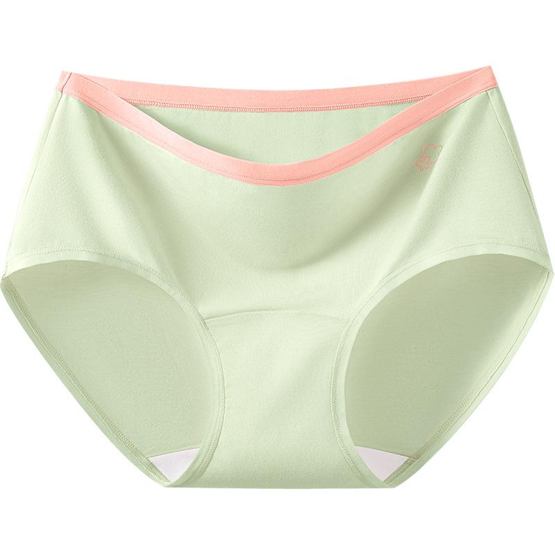 Women s Summer Light Color 10A Anti Bacterial Cotton Bottom Crotch High Bounce Non Scratch Mid Waist Triangle Briefs XL зелений
Women s Summer Light Color 10A Anti Bacterial Cotton Bottom Crotch High Bounce Non Scratch Mid Waist Triangle Briefs XL зелений