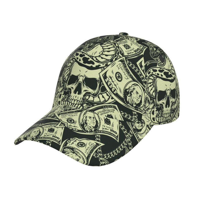 Roses and Skull Dollars Baseball Cap Unisex Hip Hop Snapback Hat Vintage Washed Oxford Caps Retro Sun Visor Peaked Cap Adjustable
Roses and Skull Dollars Baseball Cap Unisex Hip Hop Snapback Hat Vintage Washed Oxford Caps Retro Sun Visor Peaked Cap Adjustable