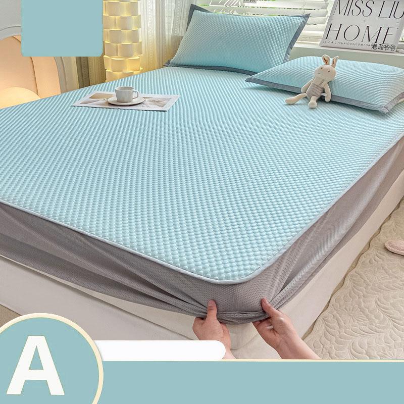 Soft Solid Ice Bean Mat with Elastic Band Simple Cooling Mattress Topper for Naked Sleep 1Pc Foldable Summer Sleeping Pad 120x200cm Only mat небо синє кольору
Soft Solid Ice Bean Mat with Elastic Band Simple Cooling Mattress Topper for Naked Sleep 1Pc Foldable Summer Sleeping Pad 120x200cm Only mat небо синє кольору