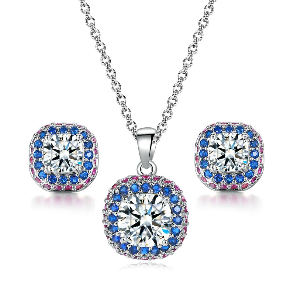 ZHOUYANG Top Quality ZYS008 Rose Gold Color Elegant Wedding Jewelry Necklace Earrings Set Made with Austrian Crystals
ZHOUYANG Top Quality ZYS008 Rose Gold Color Elegant Wedding Jewelry Necklace Earrings Set Made with Austrian Crystals