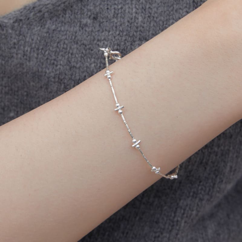 byweekend Pin bracelet silver
byweekend Pin bracelet silver
