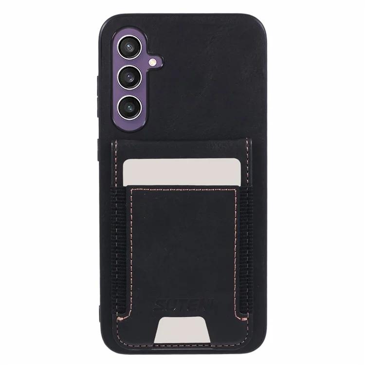 SUTENI H03 для Samsung Galaxy S23 FE, чехол для телефона, держатель для карт, подставка, чехол из ПУ + ТПУ
SUTENI H03 для Samsung Galaxy S23 FE, чехол для телефона, держатель для карт, подставка, чехол из ПУ + ТПУ