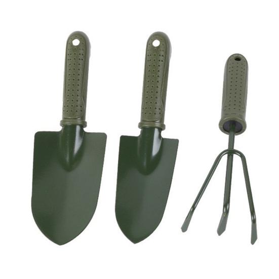 3 шт./компл. бытовая лопата гладкая поверхность не легко ржавеет садовые инструменты прочная лопата грабли набор для улицы