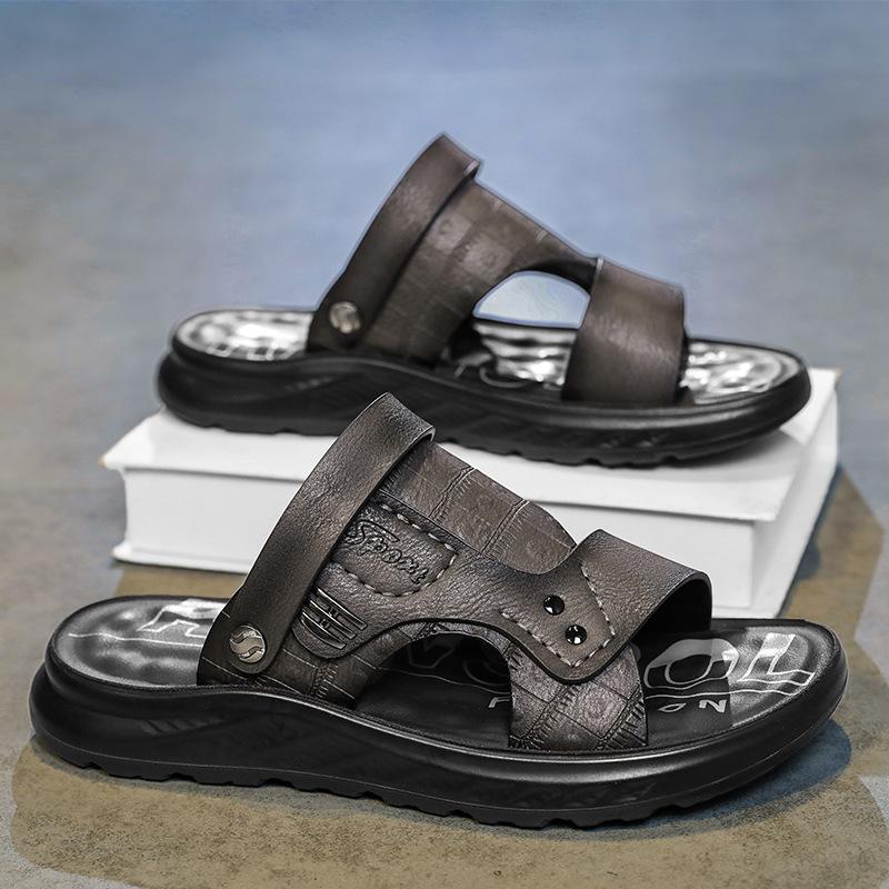 Мужские сандалии кожаные летние коровья кожа пляжная обувь 2025 новые для вождения нескользящие двойного назначения папа мужские сандалии 44
Мужские сандалии кожаные летние коровья кожа пляжная обувь 2025 новые для вождения нескользящие двойного назначения папа мужские сандалии 44