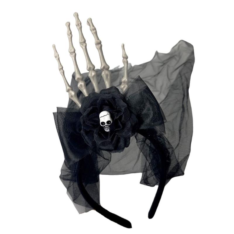 Realistic Skeleton Hand Mesh Hairband Resin Headbands Cosplayer Hair Accessories For Halloween Costume Parties
Realistic Skeleton Hand Mesh Hairband Resin Headbands Cosplayer Hair Accessories For Halloween Costume Parties