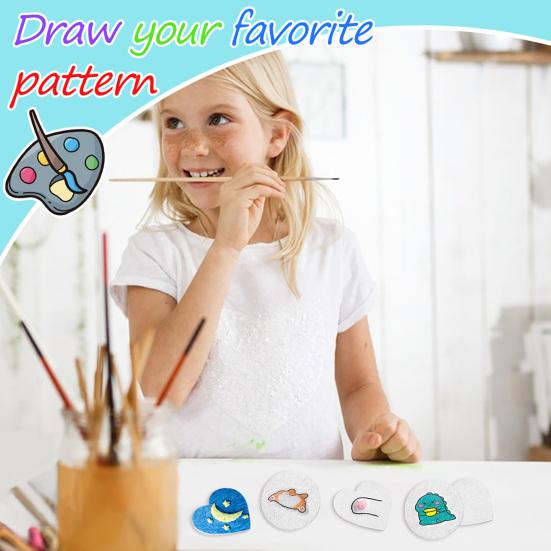 Foam Texture Blank Painting Paper 3D Drawing Magic Canvas Sponge with Water Brush White Puffy Paint Paper for Kids Adults DIY Art Craft Supplies B
Foam Texture Blank Painting Paper 3D Drawing Magic Canvas Sponge with Water Brush White Puffy Paint Paper for Kids Adults DIY Art Craft Supplies B