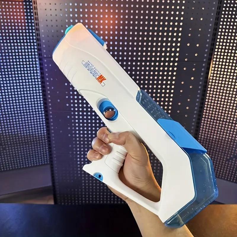 Electric Automatic Squirt Gun with Flame Light Effects, USB Rechargeable, High Absorption, Summer Beach & Pool Party Toy, Multi-Color Options сірий колір
Electric Automatic Squirt Gun with Flame Light Effects, USB Rechargeable, High Absorption, Summer Beach & Pool Party Toy, Multi-Color Options сірий колір