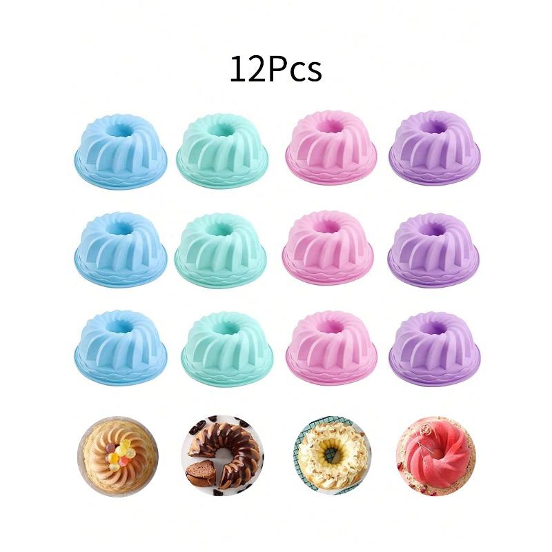 Silicone Muffin Cups Baking Mold Set For Making Cake, Pudding, Jelly, DIY Baking Tool 12 Pieces разноцветный
Silicone Muffin Cups Baking Mold Set For Making Cake, Pudding, Jelly, DIY Baking Tool 12 Pieces разноцветный