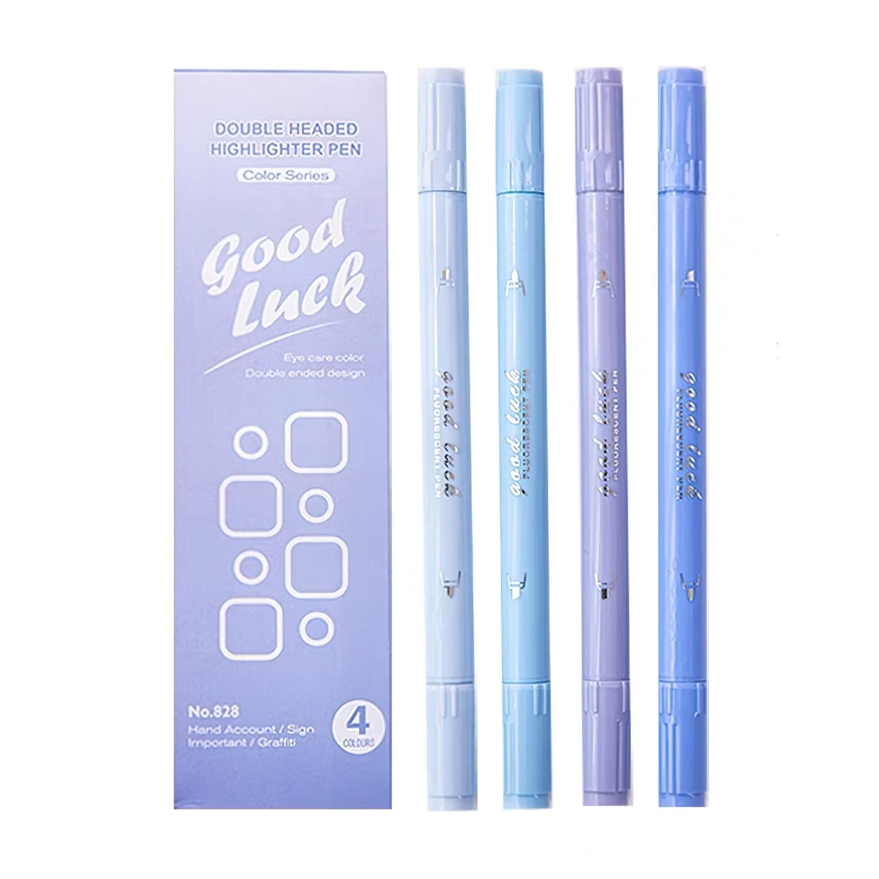 4 шт. двуглавый градиентный цветной хайлайтер, набор ручек для мягкого ухода за глазами, точечный маркер-лайнер для рисования красок
4 шт. двуглавый градиентный цветной хайлайтер, набор ручек для мягкого ухода за глазами, точечный маркер-лайнер для рисования красок