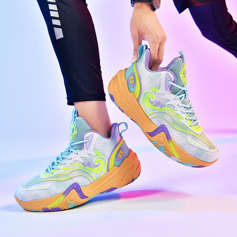 New men s and women s styles of basketball shoes, actual sports, mandarin ducks, adolescent students, outdoor sports, non-slip sneakers 35
New men s and women s styles of basketball shoes, actual sports, mandarin ducks, adolescent students, outdoor sports, non-slip sneakers 35