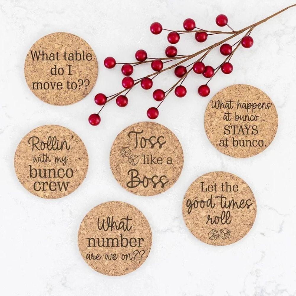 6pcs Wooden Coasters Heat-resistant Tea Cup Mats Kitchen Accessories Anti Scalding Pad Tea House 6 Pcs
6pcs Wooden Coasters Heat-resistant Tea Cup Mats Kitchen Accessories Anti Scalding Pad Tea House 6 Pcs