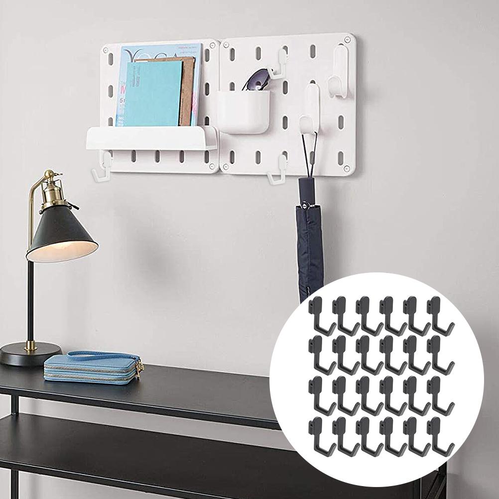 24Pcs Peg Board Accessories Peg Board Accessories Plastic Pegboard Hooks Pegboard Hook Peg Board Tool Organizer білий
24Pcs Peg Board Accessories Peg Board Accessories Plastic Pegboard Hooks Pegboard Hook Peg Board Tool Organizer білий