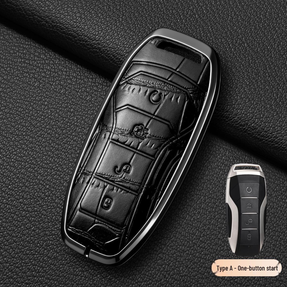 BYD Key Case - Compatible with Han, Dolphin, Seagull, Song Plus DMI, Men Yuan Plus, Song Pro, Qin Plus (Crocodile Pattern)
BYD Key Case - Compatible with Han, Dolphin, Seagull, Song Plus DMI, Men Yuan Plus, Song Pro, Qin Plus (Crocodile Pattern)