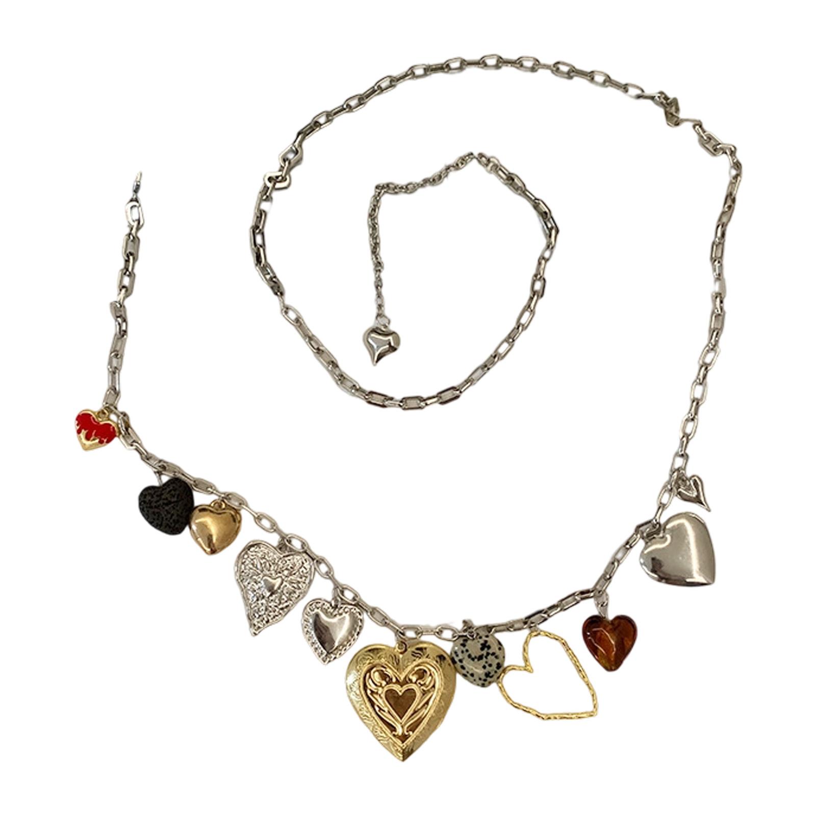 Antique Body Chain Adjustable Waist Chain Jewelry With Heart Charm For Women and Teens Concerts Tour Daily Outfit
Antique Body Chain Adjustable Waist Chain Jewelry With Heart Charm For Women and Teens Concerts Tour Daily Outfit