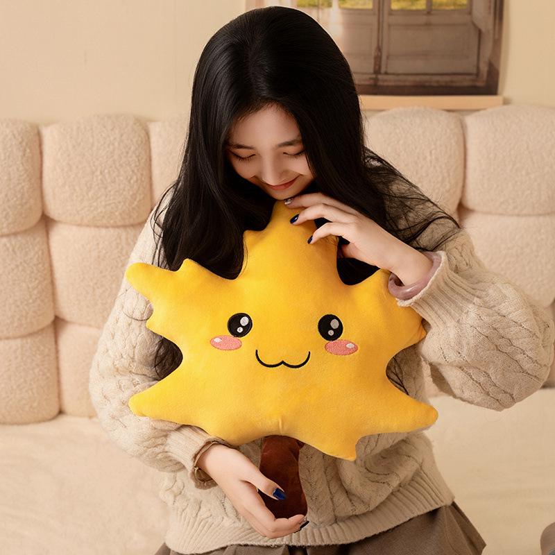 Yellow Maple & Ginkgo Leaf Plush Toy - Creative Photography Prop & Sofa Cushion for Kids Small 30cm (0.07kg)
Yellow Maple & Ginkgo Leaf Plush Toy - Creative Photography Prop & Sofa Cushion for Kids Small 30cm (0.07kg)