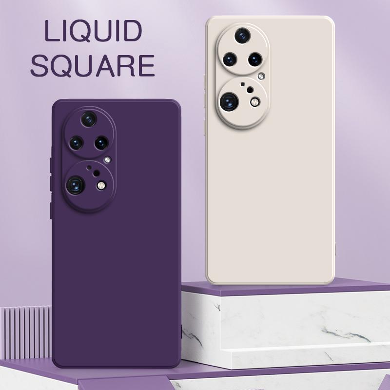 Square Liquid Mobile Phone Cases for Huawei P50 Pro E Soft Silicone 360 Protective Shockproof Cover P50Pro P50E Housing
Square Liquid Mobile Phone Cases for Huawei P50 Pro E Soft Silicone 360 Protective Shockproof Cover P50Pro P50E Housing