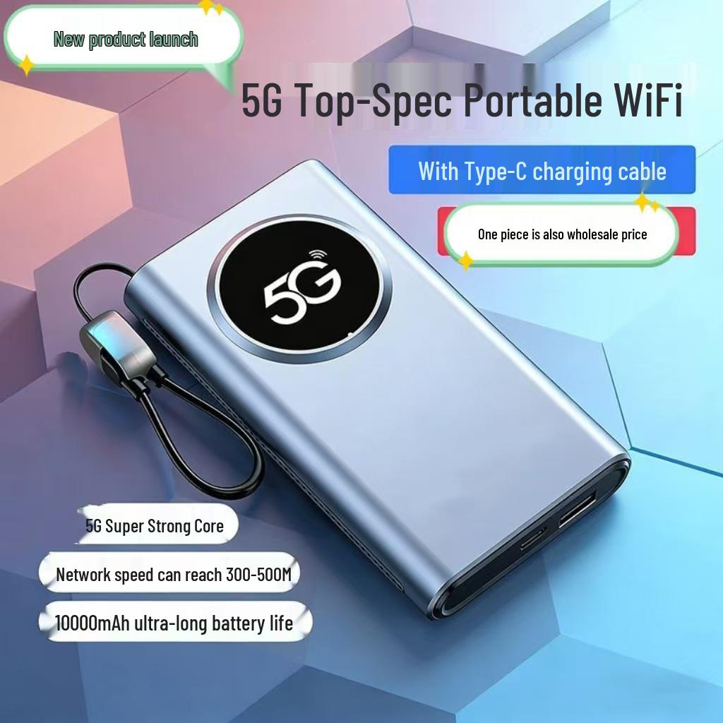 Портативний WiFi 6 роутер 5G для підтримки всіх мереж, мобільний, для стрімінгу наживо на відкритому повітрі, сумісний з SIM-картою. 1000
Портативний WiFi 6 роутер 5G для підтримки всіх мереж, мобільний, для стрімінгу наживо на відкритому повітрі, сумісний з SIM-картою. 1000