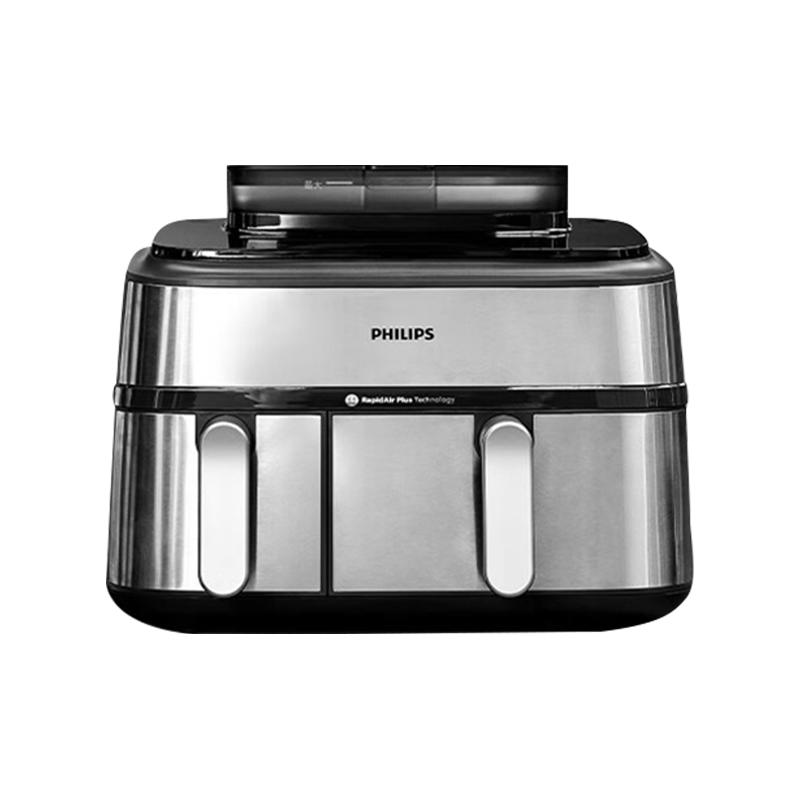 Philips 5000 Series Dual-Chamber 3L+6L 2-in-1 Air Steamer and Air Fryer 220V 2200W Standard 3-Pin Plug
Philips 5000 Series Dual-Chamber 3L+6L 2-in-1 Air Steamer and Air Fryer 220V 2200W Standard 3-Pin Plug