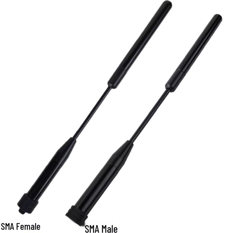 RH779 Dual-Band High Gain Walkie-Talkie Antenna Accessory, SMA Connector, Black King Kong SMA Female Connector
RH779 Dual-Band High Gain Walkie-Talkie Antenna Accessory, SMA Connector, Black King Kong SMA Female Connector
