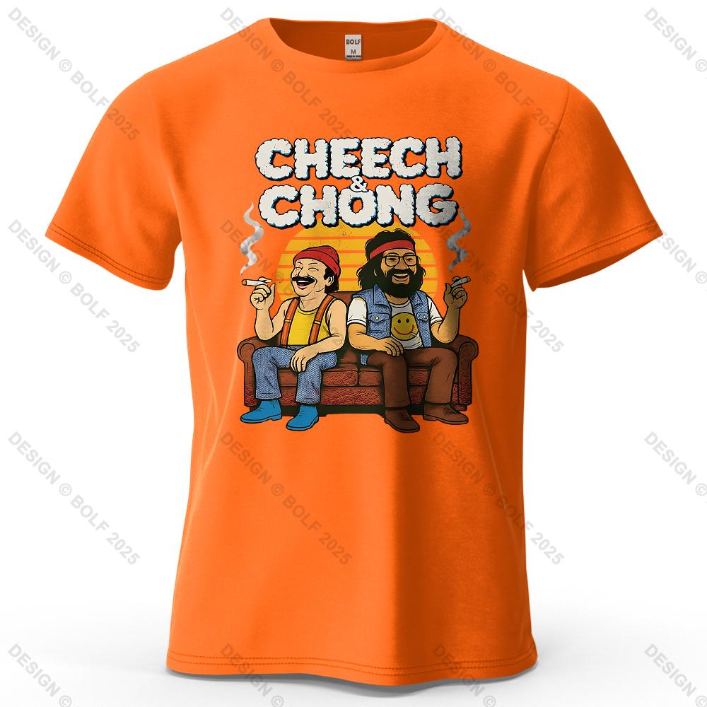 Чоловіча футболка з мультяшним принтом CHEECH & CHONG 100% бавовна Оверсайз Ретро Смішні Графічні Футболки для Жінок Топи Футболки Вуличний одяг S
Чоловіча футболка з мультяшним принтом CHEECH & CHONG 100% бавовна Оверсайз Ретро Смішні Графічні Футболки для Жінок Топи Футболки Вуличний одяг S