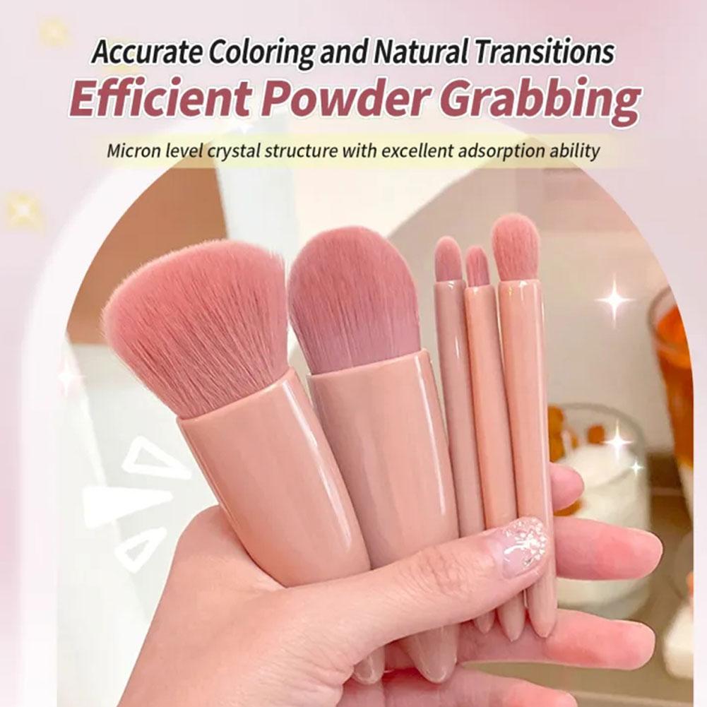 Makeup Brushes Set With Mirror Box Blush Lip Eye Shadow Cosmetic Kit Brushes Tool Beauty Profes Q4T3 pink-5pcs
Makeup Brushes Set With Mirror Box Blush Lip Eye Shadow Cosmetic Kit Brushes Tool Beauty Profes Q4T3 pink-5pcs