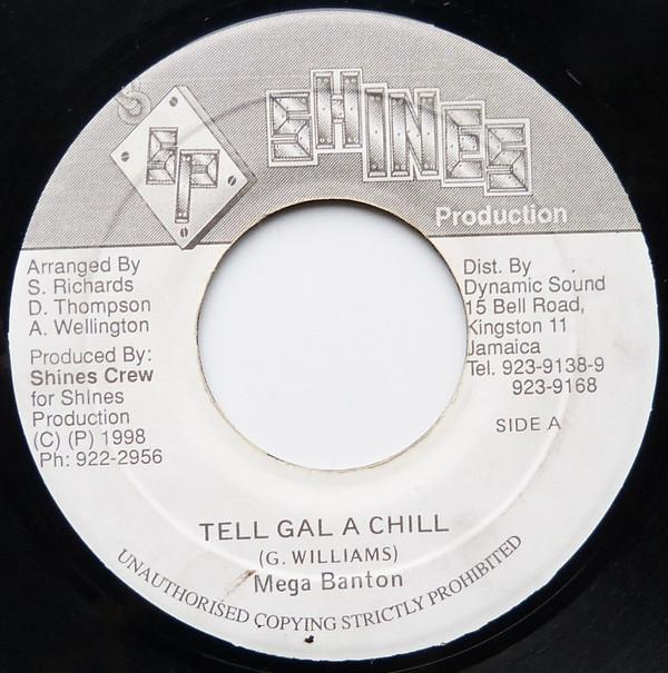 7inch Record MEGA BANTON, DELLY RANKS - Tell Gal A Chill NONE Shines Producti 1998 Jamaica Reggae, Ska & Dub Used
7inch Record MEGA BANTON, DELLY RANKS - Tell Gal A Chill NONE Shines Producti 1998 Jamaica Reggae, Ska & Dub Used