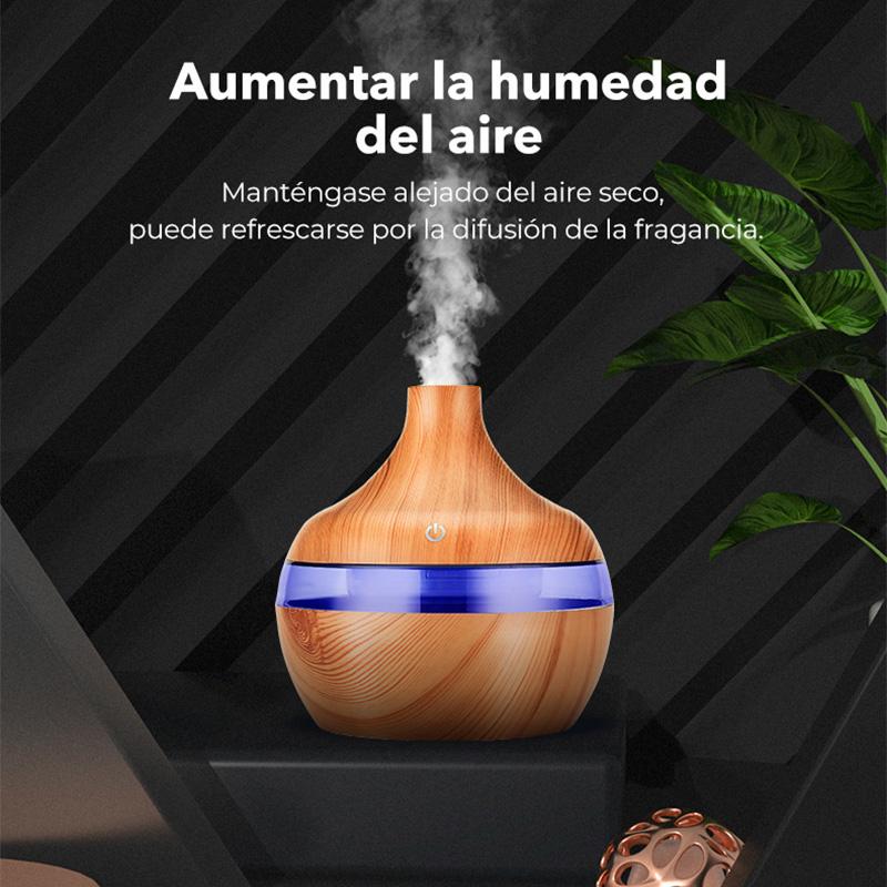 300ML Air Humidifier Essential Aroma Oil Diffuser Home Ultrasonic Wood Grain humidificadores USB Mist Maker perfume umidificador
300ML Air Humidifier Essential Aroma Oil Diffuser Home Ultrasonic Wood Grain humidificadores USB Mist Maker perfume umidificador