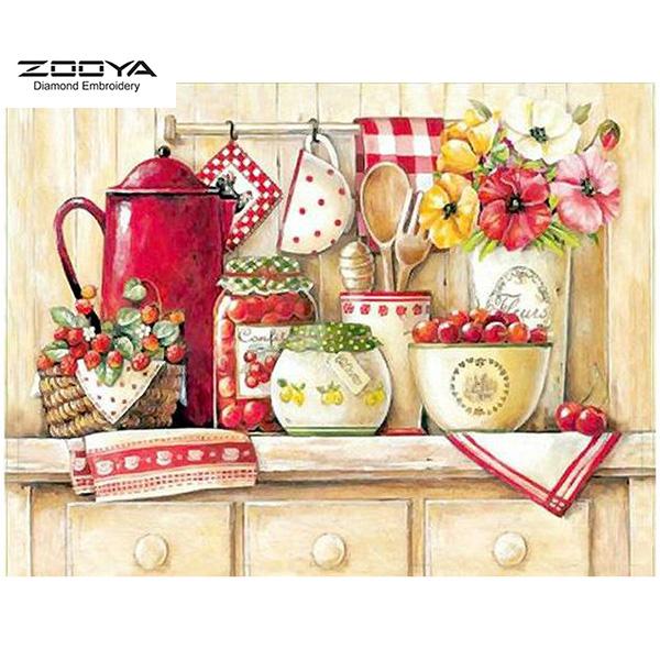 ZOOYA DIY 3D круглая алмазная живопись чайный сервиз фрукты вышивка крестиком домашний декор
ZOOYA DIY 3D круглая алмазная живопись чайный сервиз фрукты вышивка крестиком домашний декор