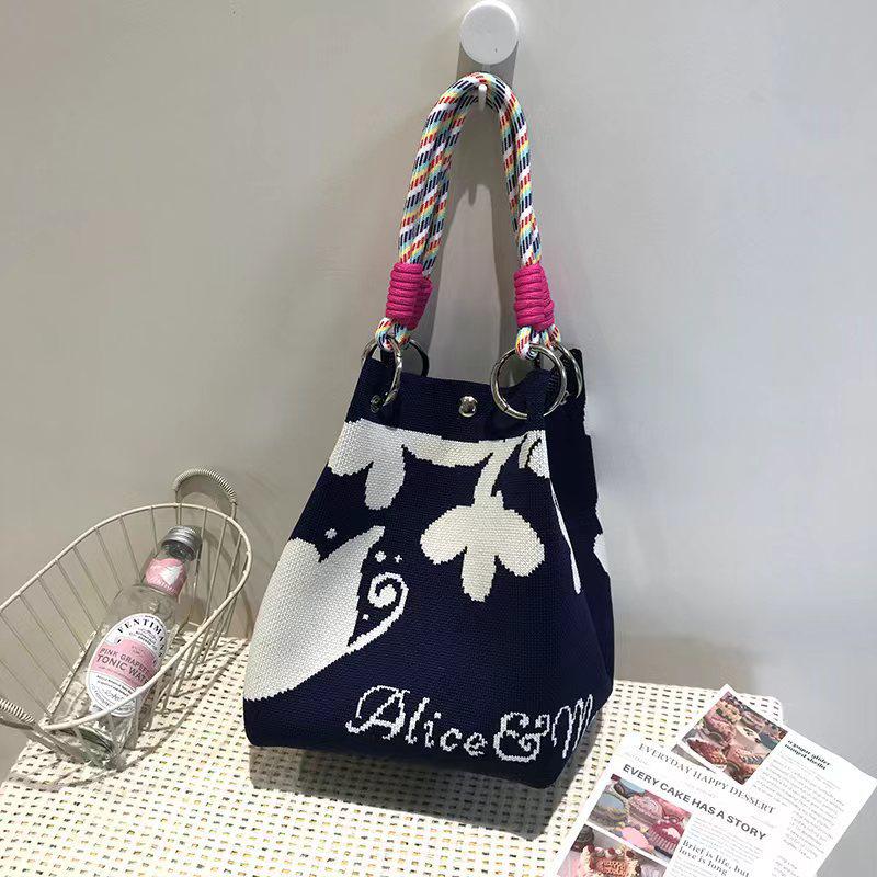 Korean-Style Knitted Bucket Handbag - Versatile Women s Fashion for Travel & Shopping 2026
Korean-Style Knitted Bucket Handbag - Versatile Women s Fashion for Travel & Shopping 2026