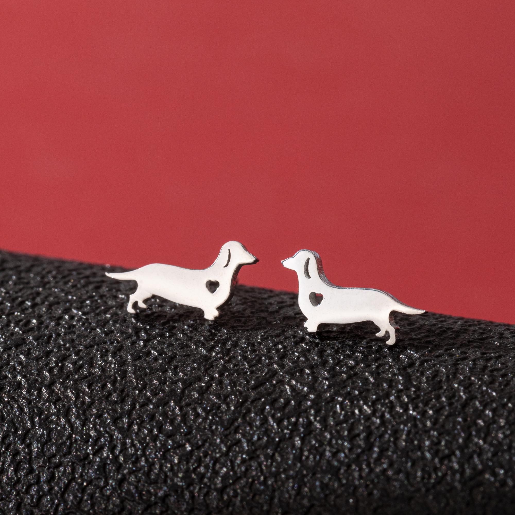 Cute Animal Pet Dog Stainless Steel Ear Piercing For Girl Tiny Stud Earrings Trend 2024 New Items Fashion Zircon Gifts gold color
Cute Animal Pet Dog Stainless Steel Ear Piercing For Girl Tiny Stud Earrings Trend 2024 New Items Fashion Zircon Gifts gold color