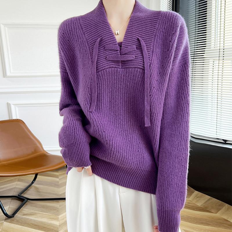 Женский кашемировый свитер Qinghe кашемир 30% кашемир 70% шерсть осенне-зимний кашемировый пуловер утолщенный мягкий и теплый L фиолетовый
Женский кашемировый свитер Qinghe кашемир 30% кашемир 70% шерсть осенне-зимний кашемировый пуловер утолщенный мягкий и теплый L фиолетовый