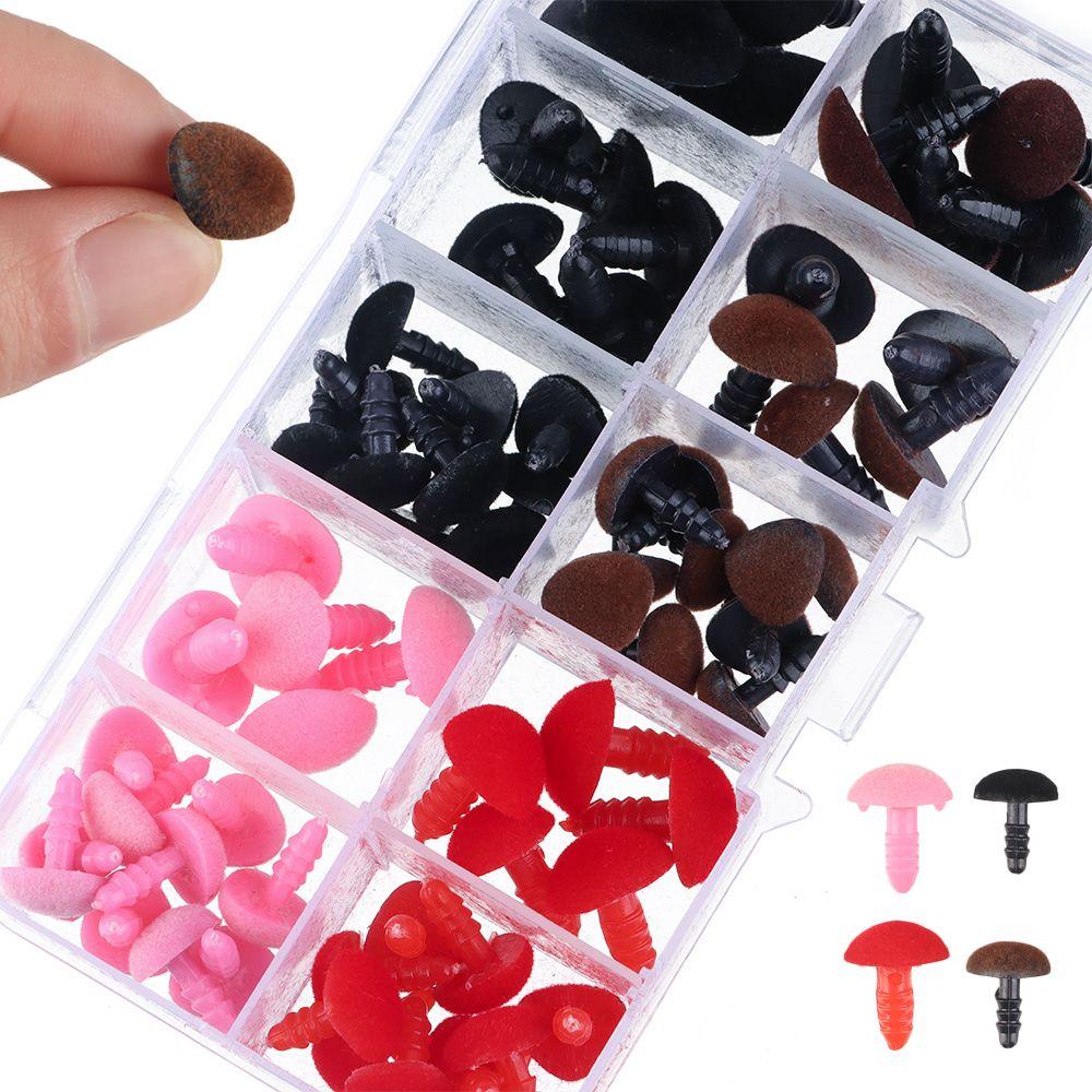 DIY Puppet Stuffed Flocking Triangular Safety Nose Doll Noses Toys Accessories with Soft Washer
DIY Puppet Stuffed Flocking Triangular Safety Nose Doll Noses Toys Accessories with Soft Washer