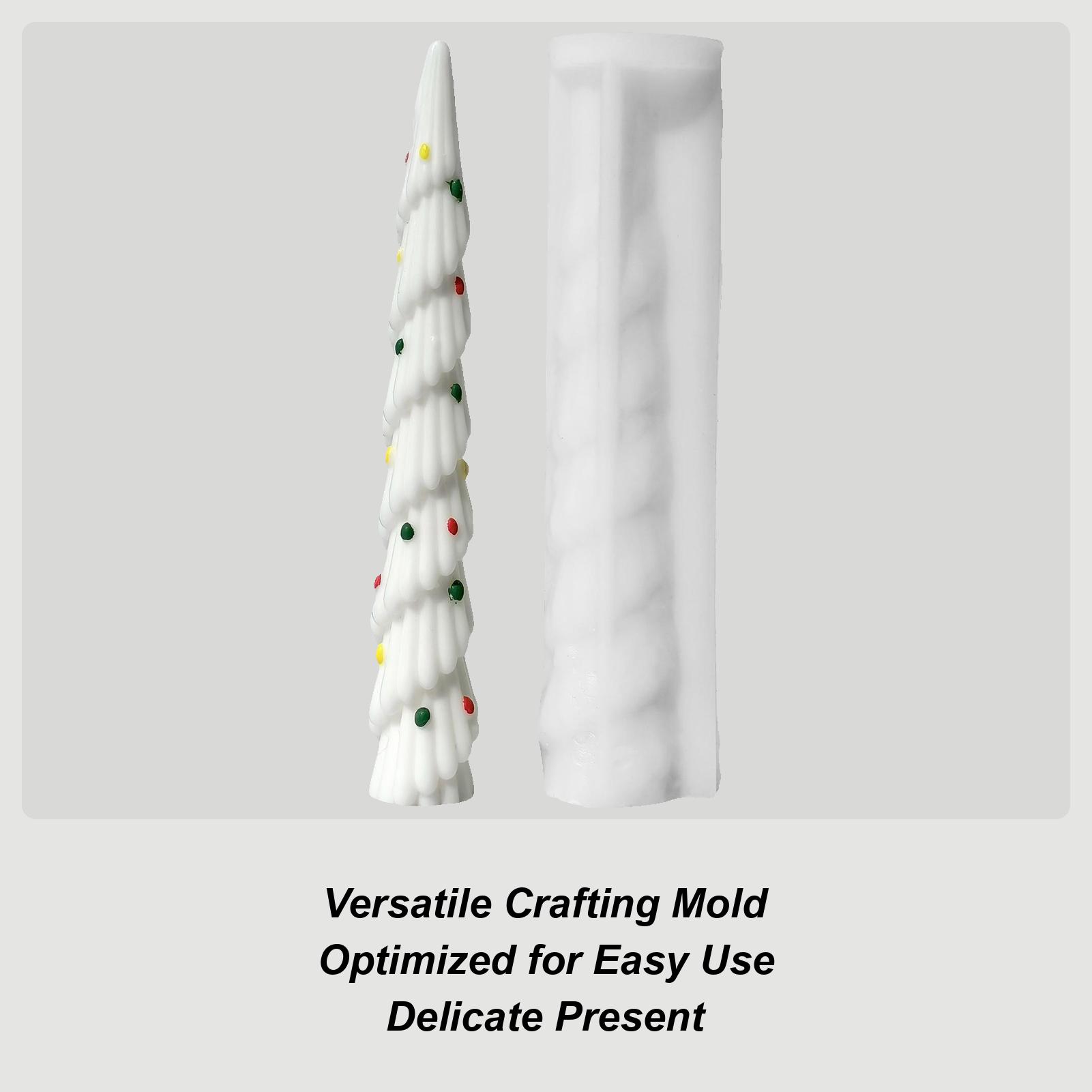 3D Spiral Christmas Tree Candle Mold Christmas Silicone Candle Making Mold Resin Mould Decor For Chocolate Jelly Clay Wax CN
3D Spiral Christmas Tree Candle Mold Christmas Silicone Candle Making Mold Resin Mould Decor For Chocolate Jelly Clay Wax CN