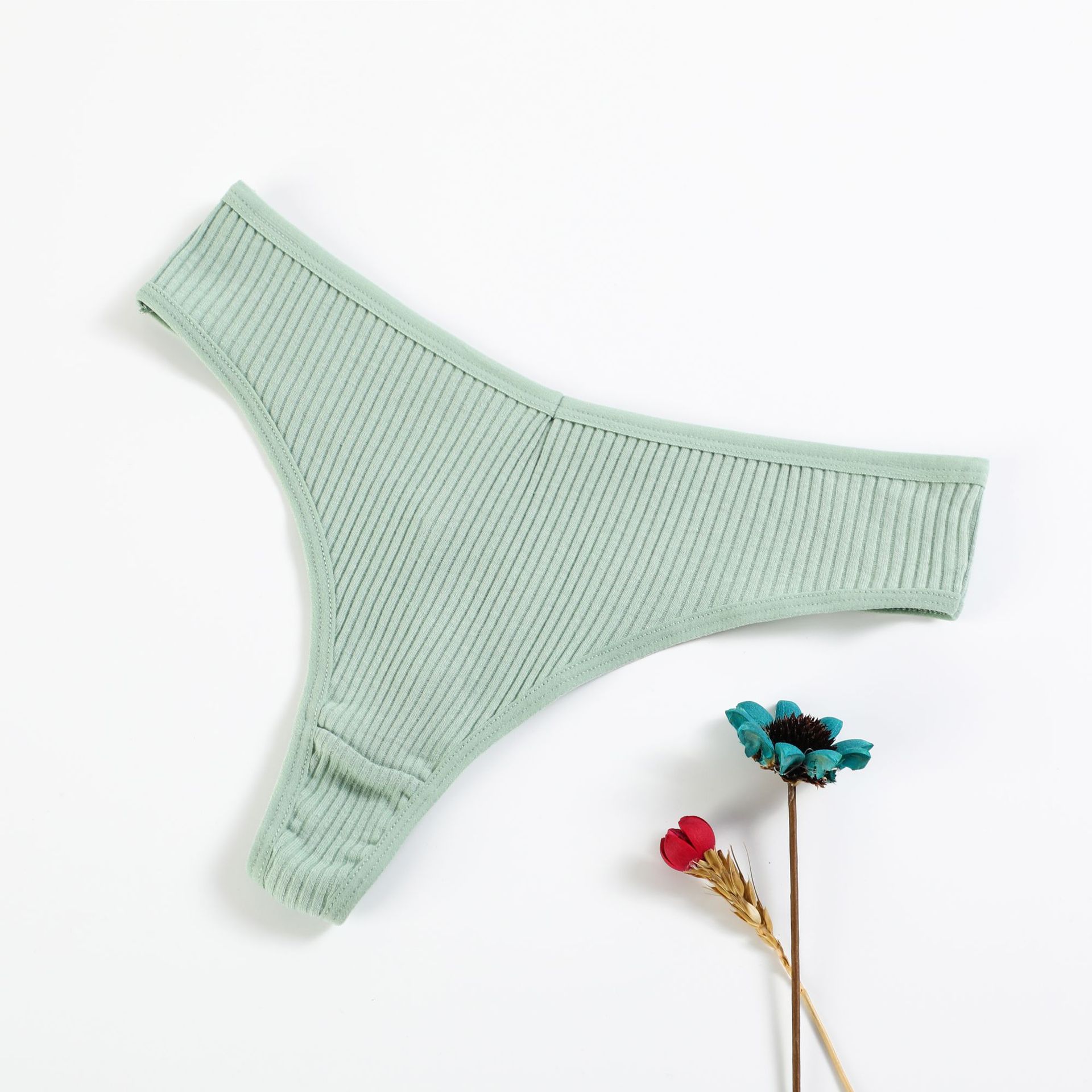 Женское весенне-летнее модное хлопковое сексуальное нижнее белье-стринги чистого цвета M зелёный
Женское весенне-летнее модное хлопковое сексуальное нижнее белье-стринги чистого цвета M зелёный