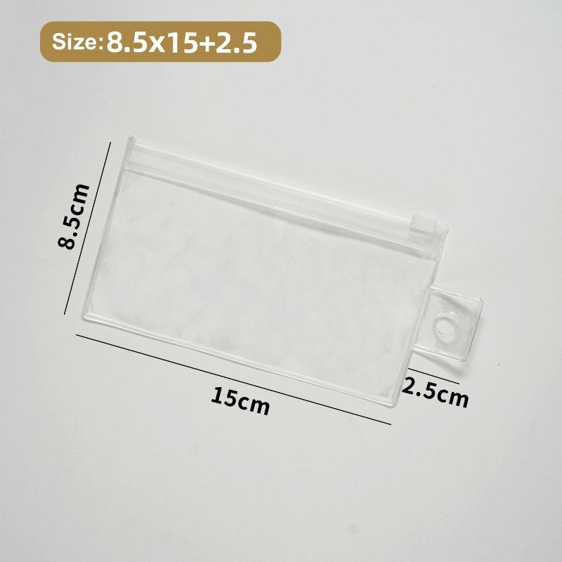 StoBag 50pcs Wholesale Transparent EVA Zipper Bag with Hanging Hole Packaging for Pen Card Storage Plastic Reusable Pouches
StoBag 50pcs Wholesale Transparent EVA Zipper Bag with Hanging Hole Packaging for Pen Card Storage Plastic Reusable Pouches