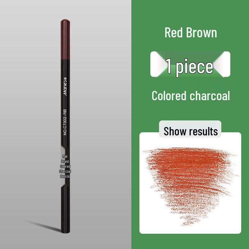 Mali Charcoal Pencil Set: Colored, Brown, and White for Sketching and Highlighting in Student Studio Art. No specifications
Mali Charcoal Pencil Set: Colored, Brown, and White for Sketching and Highlighting in Student Studio Art. No specifications