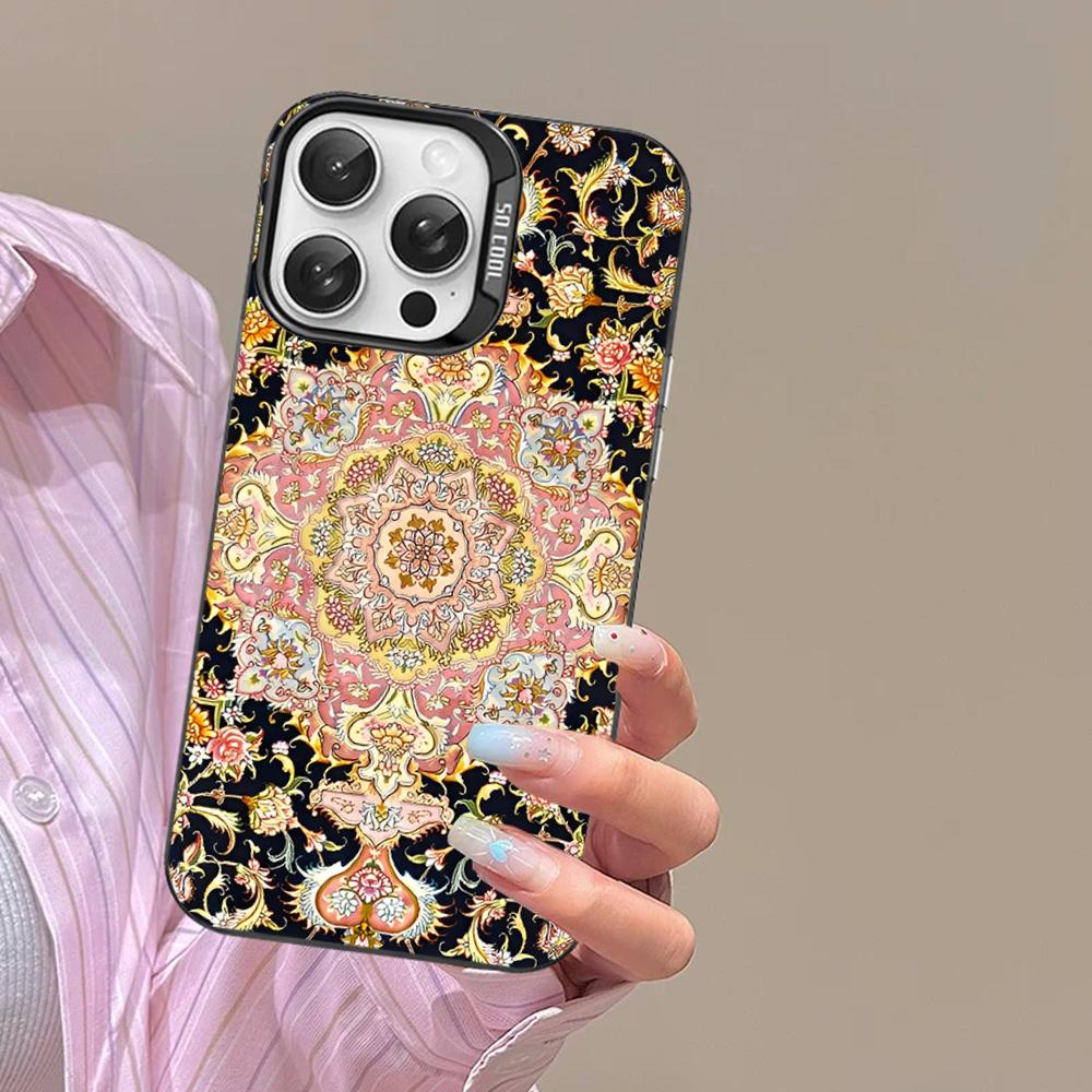 Чехол для телефона с цветочным узором в стиле персидского ковра для iPhone 16 15 14 13 12 11 Pro Max X XR XSMAX Матовый противоударный задний чехол iPhone 15 pro
Чехол для телефона с цветочным узором в стиле персидского ковра для iPhone 16 15 14 13 12 11 Pro Max X XR XSMAX Матовый противоударный задний чехол iPhone 15 pro