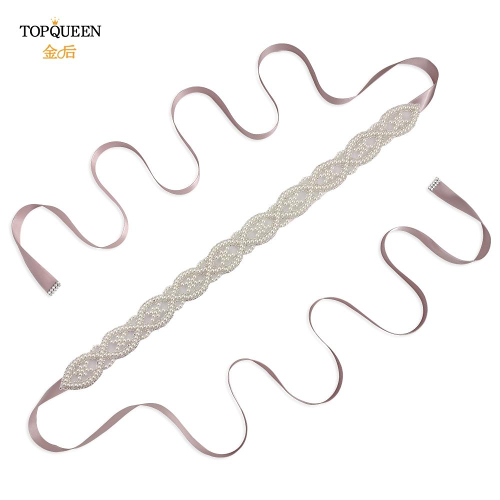 TOPQUEEN S353A Пояси ручної роботи для весільних суконь Прикраси з перлами Жіноча весільна жіноча офіційна вечірня сукня Стрічка пояси
TOPQUEEN S353A Пояси ручної роботи для весільних суконь Прикраси з перлами Жіноча весільна жіноча офіційна вечірня сукня Стрічка пояси