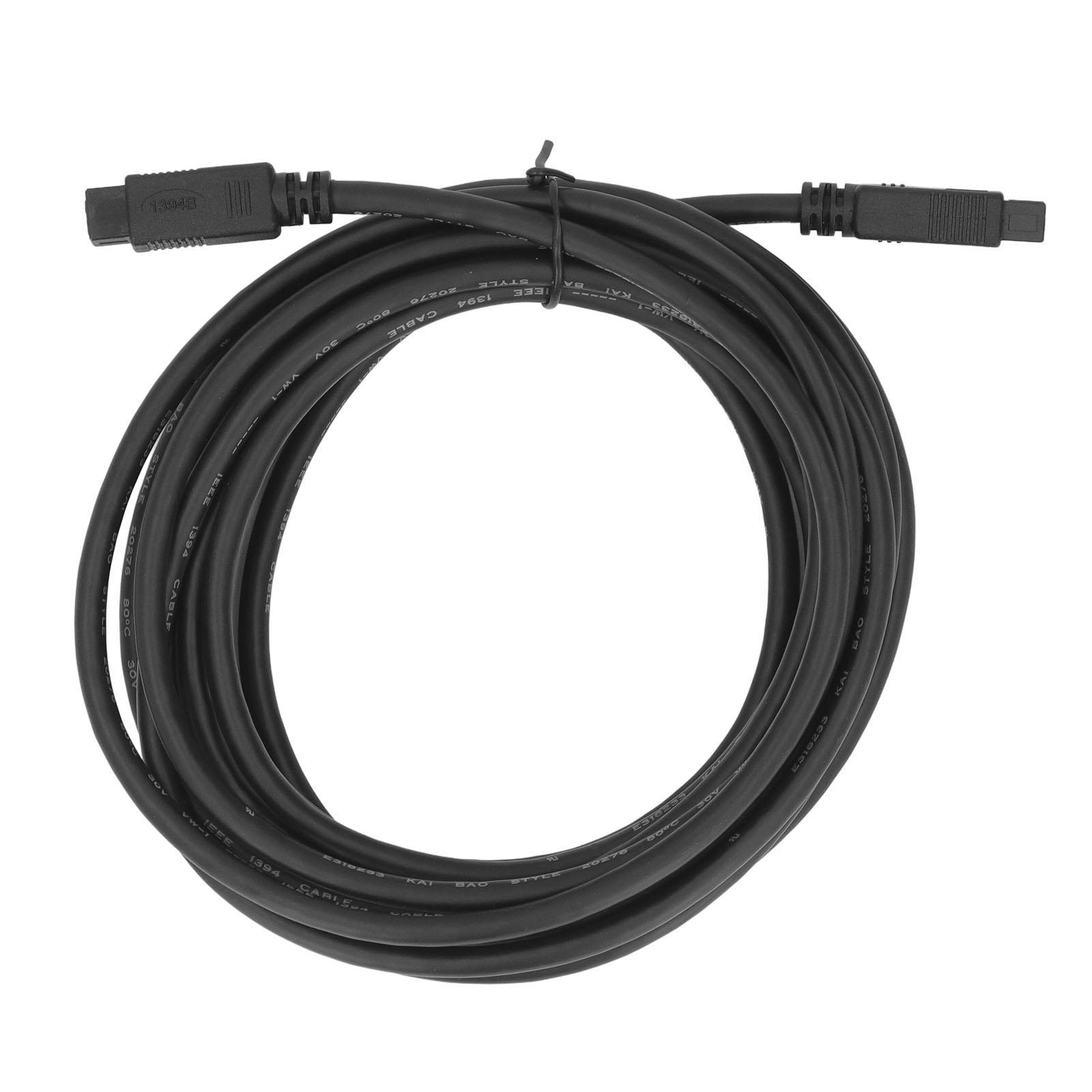 14,76 футов Firewire IEEE 1394 шнур DV адаптер 9-контактный штекер на 9-контактный штекер кабель для передачи данных для цифровых
14,76 футов Firewire IEEE 1394 шнур DV адаптер 9-контактный штекер на 9-контактный штекер кабель для передачи данных для цифровых