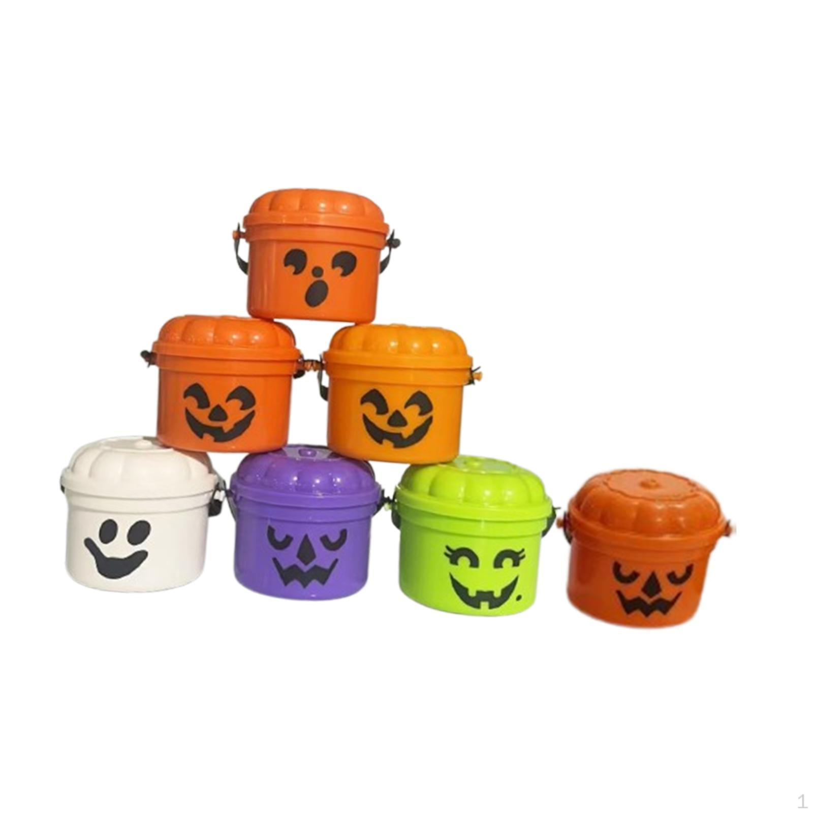 7Pcs Mini Halloween Nostalgia Buckets Trick or Treat Pails Spooky Candy Baskets for Filling with
7Pcs Mini Halloween Nostalgia Buckets Trick or Treat Pails Spooky Candy Baskets for Filling with