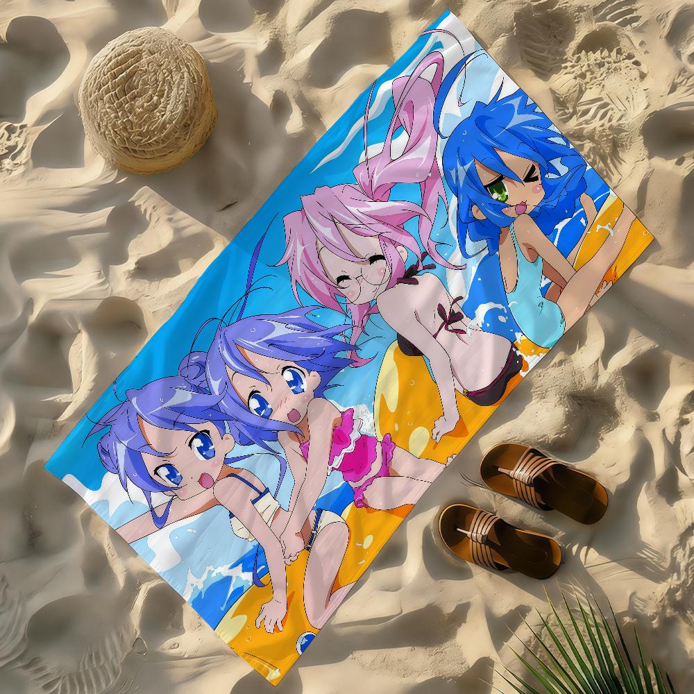 Anime Kawaii L-Lucky Star Cute Towel Soft Lightweight Anti-Sand Large Beach Towel Quick-Drying Bath Sports Family W30*H60(CM)
Anime Kawaii L-Lucky Star Cute Towel Soft Lightweight Anti-Sand Large Beach Towel Quick-Drying Bath Sports Family W30*H60(CM)