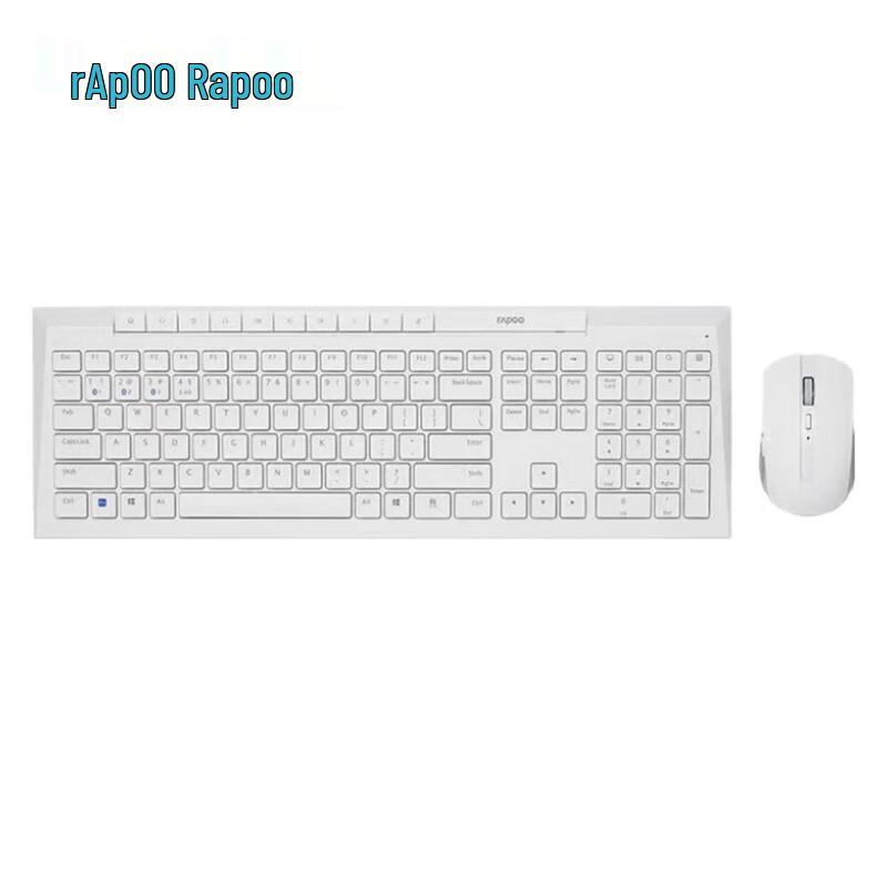 Rapoo 8200G Wireless Bluetooth Keyboard Mouse Set
Rapoo 8200G Wireless Bluetooth Keyboard Mouse Set